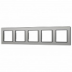 Рамка на 5 постов Arlight GLARE 043807