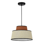 SL1354.423.01 Светильник подвесной ST-Luce Черный/Кирпичный,Бежевый, Черный E27 1*40W ДЖЕККИ, фото 2
