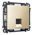 Розетка Ethernet RJ-45 и со шторками, без рамки Ambrella Volt ALFA MA612010