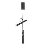 SL6210.403.02 Светильник подвесной ST-Luce Черный/Черный, Золотистый LED 2*3W 3000K ЛИЛИТ, фото 4