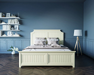 Бежевая кровать "Olivia" 180х200 арт GA3001/18C, фото 2