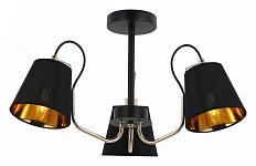 Люстра на штанге ILLUMICO IL6120-3COU-79 BK GD