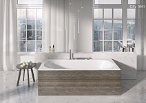 Ванна CITY SLIM 180х80 белая, фото 4
