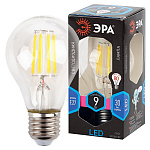 Лампа светодиодная Эра F-LED E27 9Вт 4000K F-LED A60-9W-840-E27, фото 3