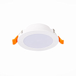 ST210.548.06 Св-к встр. Белый LED 1*6W 4000K 480Lm Ra80 110° IP20 D90xH30 220-240V Встраиваемые светильники, фото 2