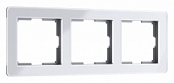 Рамка на 3 поста Werkel Acrylic (белый) W0032701, фото 2