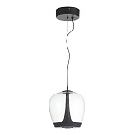SL6014.423.01 Светильник подвесной ST-Luce Черный/Прозрачный, Черный LED 1*17W 3000K РИПЛ, фото 2