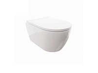 SET AQUATEK ПОЛАРИС (рама AQUATEK Standard INS-0000012+унитаз ПОЛАРИС AQ0700-00 с тонким сиденьем soft-close+ крепеж KKI-0000002 +панель KDI-0000045), фото 3