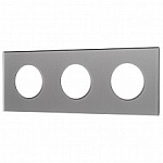 Рамка на 3 поста Arlight GLARE 043840