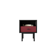 Тумбочка с нижним ящиком "Emerson" арт EM17/red/L, фото 1