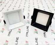 Встраиваемый светильник Italline IT06-6019 IT06-6019 black 3000K, фото 3