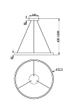 Подвесной светильник Maytoni MOD058PL-L42W3K, фото 2