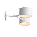 SLE183501-02 Светильник настенный Белый/Белый E14 2*60W ДЖИМЕНТО, фото 3