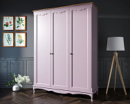Шкаф Leontina Lavanda для одежды трехстворчатый арт ST9327/3L, фото 4