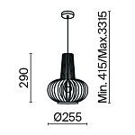 Подвесной светильник Maytoni MOD193PL-01W, фото 4