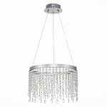 SL6201.103.24 Люстра подвесная ST-Luce Серебристый/Прозрачный LED 1*24W 3000K/4000K/6000K ВЕГА, фото 2