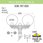 Фонарный столб Fumagalli Globe 300 G30.157.S20.AYE27, фото 3