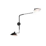 SL305.401.02 Светильник настенный ST-Luce Черный/Черный, Белый E27 2*60W СПРУЦЦО, фото 4