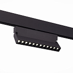 ST362.436.12 Магнитный трековый светильник Черный LED 1*12W 3000K 1 009Lm Ra>80 36° IP20 L219xW22xH1 СКАЙЛАЙН 48V